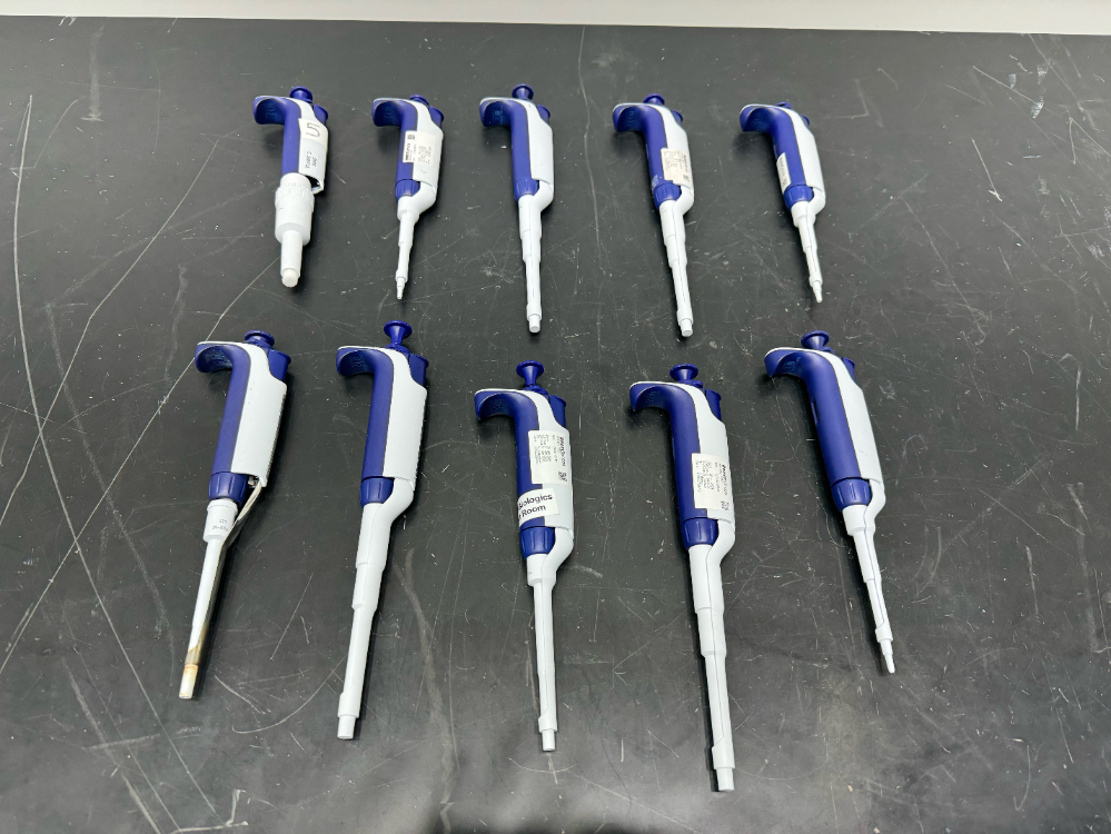 Image of Rainin Pipet-Lite XLS Single Channel Pipettes - Quantity 10